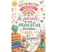 Agenda Maestra 2026-2027: Pianificatore delle Lezioni da Luglio 2026 a Giugno 2027 | Regalo di Fine Anno per Insegnanti