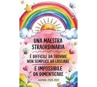 AGENDA MAESTRA 2026 2027: Regali Maestre Fine Anno | Pianificatore Settimanale Per Insegnante