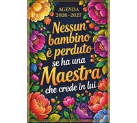 Agenda Maestra 2026 2027: Regalo Maestre Fine Anno | Elegante, pratica e completa