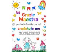 Agenda Maestra 2026/2027: Regalo maestre fine anno, Pianificatore settimanale