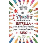 Agenda maestra 2026-2027: Regalos originales para profesores | planificador semanal y mensual | una semana en dos páginas