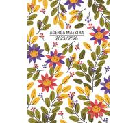 Agenda Maestra Giornaliera 2025/2026: Pianificatore dell’Attività Giornaliere per Insegnanti | 1 Pagina per Giorno | Planner delle lezioni con registro;