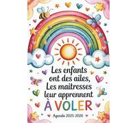 AGENDA MAITRESSE 2025 2026: Cadeau maitresse d'école | Original, Pratique et joli à offrir