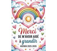 Agenda Maitresse 2025 2026: Cadeau Maitresse | Joli Planificateur Semainier Personnalisé Pour Les Maitresses