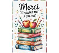 Agenda Maitresse 2025 2026: Cadeau Maitresse | Joli Planificateur Semainier Personnalisé Pour Les Maitresses