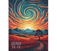 Agenda Mensile 2026-2028 per 3 Anni: Organizzatore e Calendario dal 26 gennaio al 28 dicembre con lista delle cose da fare, date importanti e altro ancora per la produttività e l'organizzazione