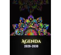 Agenda Mensile 2026-2030: 5 Anni Pianificatore Italiano | 60 Mesi, 1 Mese su 2 Pagine | Diario 1 Gennaio 2026- 31 Dicembre 2030 | Festività Italiane | grande formato.