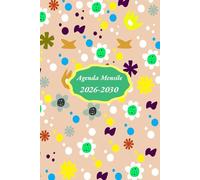 Agenda Mensile 2026-2030: 60 mesi da gennaio 2026 a dicembre 2030, 1 mese su 2 pagine, formato a5.