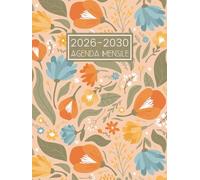 Agenda Mensile 2026-2030: 60 Mesi Pianificatore Appuntamenti da Gennaio 2026 a Dicembre 2030 - 1 Mese a 2 Pagine || Calendario Organizzatore per 5 Anni - Formato Grande