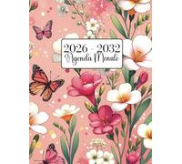 Agenda Mensile 2026-2032: A4, Sette anni, da gennaio 2026 a dicembre 2032