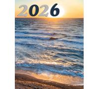 Agenda Mensile 2026: Organizzatore per il lavoro di squadra, copertina motivazionale aziendale con texture naturale