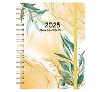 Agenda mensual 2025 - Cuaderno de citas en espiral: cuaderno A5 planificador diario para una gestión eficaz del tiempo y planificación organizada, planificador mensual en espiral 2025 - Cita completa