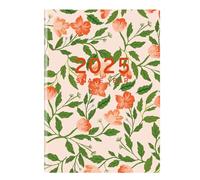 Agenda mensual 2025, tamaño carta, cuaderno, cuaderno, 20 x 28 cm, tapa blanda, 24 hojas, calendario con fecha