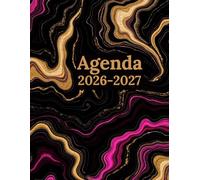 Agenda Mensual 2026 2027 A4: Planificador para 24 meses de enero a diciembre para ayudarte a organizar los 2 años completos