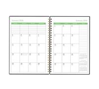 Agenda mensual 2026-2028, planificador mensual de citas, con pestañas de 36 meses, libro de planificación en espiral para tomar notas, trabajo y negocios