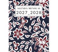 Agenda Mensual 2027-2028 - Planificador Personal Completo para Organización, Metas y Productividad