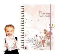 Agenda mensual de 3 años 2025-2027, organizador de calendario en espiral, libro de notas portátil, cuaderno con fechas para planificación de la vida, diseño elegante para oficina, escuela, profesores