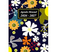 Agenda Mensuel 2026-2027 a4: Planificateur Mensuel de 2 Ans Du Janvier 2026 Au Décembre 2027 Pour Vous Aider à Planifier Chaque Mois | Organiseur de 24 Mois Avec Jours Fériés