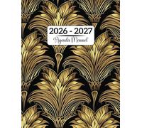 Agenda Mensuel 2026-2027: Deux ans de janvier 2026 à décembre 2027, Format A4