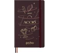 Moleskine Daily Planner Colección Hechizos Wizarding World Harry Potter Accio, Agenda Diaria 12 Meses con Tapa Dura Resplandeciente, Formato Grande 13 x 21 cm