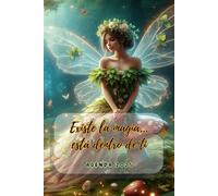 Agenda motivacional 2025 para mujer. Con frases e imágenes inspiradoras, espacios de autoconocimiento, calendario menstrual, vision board, dibujos para colorear y mucho más. Tamaño A5