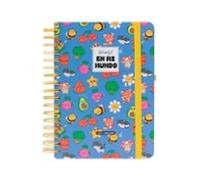 Mr. Wonderful - Agenda escolar 2026-2027 Diaria con Espiral y Pegatinas - Planificador Diario Completo con Extras y Organización - En mi mundo