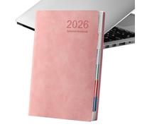 Agenda Notebook - Organizador De Planificación De Trabajo 2026 Días | A5 Journal Diario Del Trabajo | Notas De orden Del Día De 12 Meses De Papelería Profesional Para La Escuela