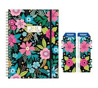 Agenda Office 2025 Diaria - 158x217 mm Día Página, Cubierta Cartón Forrado Plastificado, Espiral Design Collection Semana Vista Horizontal Enero