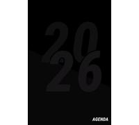 Agenda Organizer Planner 2026: Productivity & Time Management Planner | Minimalist Daily Agenda to Organize Your Day