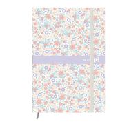 Agenda Oxford Flowers 12 x 18 cm, 1 día por página, 352 páginas, Sept 24-Sept 25, color morado