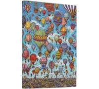 Agenda Paperblanks Flexi Globos 18m Apaisada Midi
