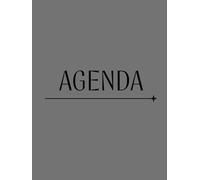 : Agenda para Adultos: Organiza tu Vida con Elegancia y Claridad: Planificador con diseño limpio, espacios para notas y seguimiento de objetivos, perfecto para quienes valoran orden y simplicidad
