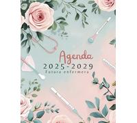Agenda para Estudiantes de Enfermería 2025-2029 - Año Académico: Planificador y calendario mensual de cuatro años desde el 25 de agosto hasta el 29 de ... de tareas organizador semestral y mucho más
