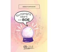 Agenda para opositores - Planificador vista semanal, mensual y anual para el estudio.: Con plantilla de arrastre de temas, planificación del estudio y espacio para notas. Días sin numerar.