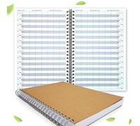 Agenda para peluquería con 1 - 10 empleados, ritmo de 15/30 minutos, para 306 días, registro libre 7 Mitarbeiter 30 Minuten Taktung