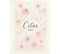 Agenda Peluquería 2026: Libro de Citas para Peluqueria con Fecha y por Horas, Dia por Pagina 6 Empleados | Intervalo de 30 Minutos de 7:00 a 22:30 (6 Columnas) y Calendario de Mes Corriente A4