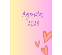 "Agenda, planificador 2025 semanal y mensual, tu año en oren": Planifica, organiza y alcanza tus metas.