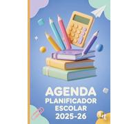 Agenda planificador escolar 2025 2026: Rutina diaria y semanal visual para mejorar organización, autonomía y hábitos saludables para niños de primaria ... de aprendizaje. Interior en blanco y negro