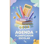 Agenda planificador escolar 2026: Organización clara y visual día a día, y semana a semana, para que los niños con TDAH o dificultades de aprendizaje ... seguridad y autonomía. Interior a color