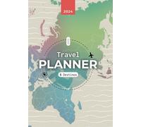 AGENDA PLANIFICADORA DE VIAJES: Travel planner& Planificador y diario de viaje