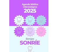 Agenda Planificadora para Odontólogos 2025|Tamaño 8.25 x 11 Pulgadas |260 Páginas |Cubierta Dura Premium |Colores Pastel Lila y Azul Agua |Diseño ... Financiero, Historial de Pacientes y Más