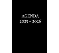 AGENDA: Planificateur semainier pour étudiants | Organisateur hebdomadaire scolaire pour collège et lycée | 1 semaine sur 2 pages | Planning simple pour les devoirs et l'emploi du temps