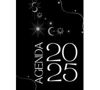 Agenda// Planner 2025: Elegancia Clásica en Blanco y Negro: Manifiesta tus sueños con cada página