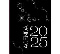 Agenda// Planner 2025: Elegancia Clásica en Blanco y Negro: Manifiesta tus sueños con cada página