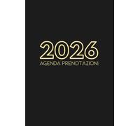 Agenda Prenotazioni Ristorante 2026: 2 Pagine Per Giorno, 365 Giorni - Per Ristoranti, Hotel, Bistrot, Caffetterie, Giornaliera A4 grande, effetto pelle.