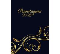 Agenda prenotazioni ristorante 2026 2 pagine per giorno in Italiano: Libro di prenotazione giornaliero A4 doppia pagina per ristoranti e hotel con data.