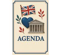 Agenda Prestige Britannique 2025 2026 - Vision, Objectifs et Gratitude avec Planification Annuelle, Mensuelle et Hebdomadaire, Tableau de Vision, ... du Monde - Collection d’Agendas Scolaires)