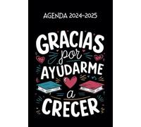 Agenda profesora 2024 2025: Regalo maestra infantil primaria guarderia fin de curso