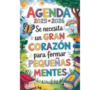 Agenda Profesora 2025 2026: Elegante Planificador Semanal Para Profes | Regalos Originales Para Profesores
