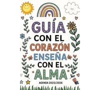 Agenda Profesora 2025 2026: Regalo para maestra de infantil, escuela primaria y guardería | Planificador semanal y mensual